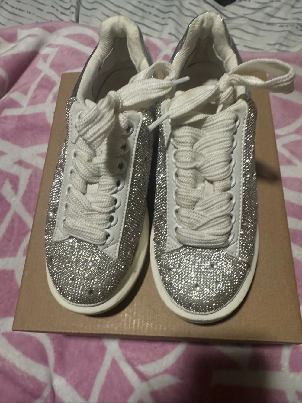 Steve Madden sparkling crystal